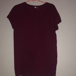 Maroon T-shirt